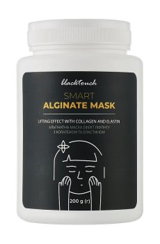 Альгинатная маска для лица BlackTouch Smart Alginate Mask с эффектом лифтинга, с коллагеном и эластином, 200 г