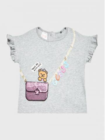 Guess Футболка K3RI09 K9ND0 Сірий Regular Fit Guess Футболка K3RI09 K9ND0 Сірий Regular Fit