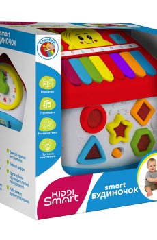 Игровой центр Kiddi Smart Smart-домик, 21*18*20.5 см, от 1.5 лет (1903-UK)