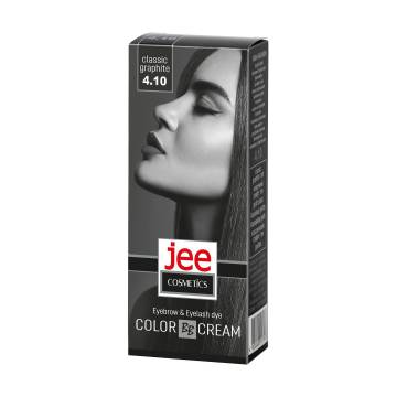 Крем-краска для бровей и ресниц Jee Cosmetics Eyebrow & Eyelash Dye Color Cream 4.10 Классический графит, 50 мл Крем-краска для бровей и ресниц Jee Cosmetics Eyebrow & Eyelash Dye Color Cream 4.10 Классический графит, 50 мл