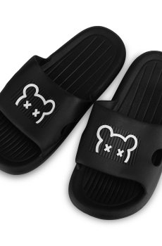 Тапочки пляжные женские 2Step открытые, черные, размер 38-39 (SW2025-11-Blk)