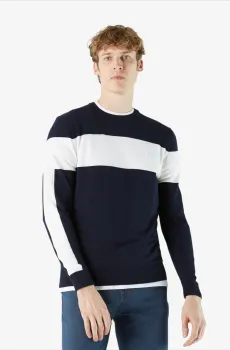 Мужской синий свитер Синий M Lacoste AH021515L