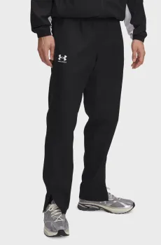 Мужские черные спортивные брюки UA Rival Wvn Windbreaker Pnt Черный M Under Armour 1390150-001