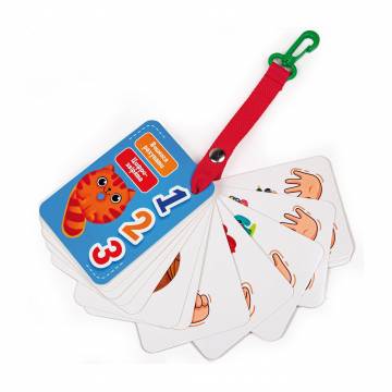 Развивающие карты на кольце Vladi Toys Цифры и счет, на украинском языке, от 3 лет, 18 карточек (VT2000-23) Развивающие карты на кольце Vladi Toys Цифры и счет, на украинском языке, от 3 лет, 18 карточек (VT2000-23)