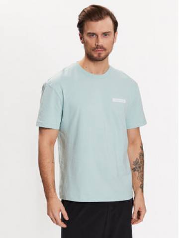 Calvin Klein Футболка Matte Back K10K111124 Зелений Relaxed Fit Calvin Klein Футболка Matte Back K10K111124 Зелений Relaxed Fit