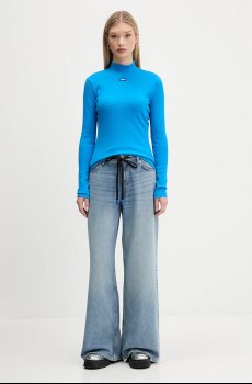 Лонгслив Hugo Blue Easy Longsleeve_B