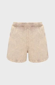 Женские бежевые шорты Бежевый S PRPY PWSPSHGOK0016