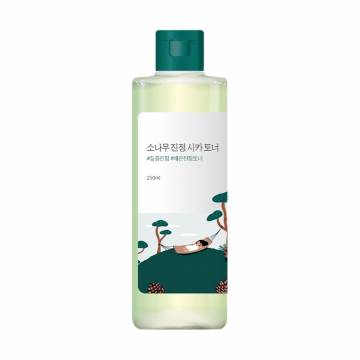 Успокаивающий тонер для лица Round Lab Pine Calming Cica Toner с экстрактом игл сосны, 250 мл Успокаивающий тонер для лица Round Lab Pine Calming Cica Toner с экстрактом игл сосны, 250 мл