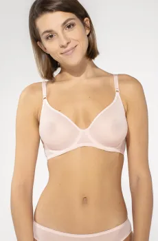 Женский пудровый бюстгальтер Розовый 70C brabrabra SLZ23601108