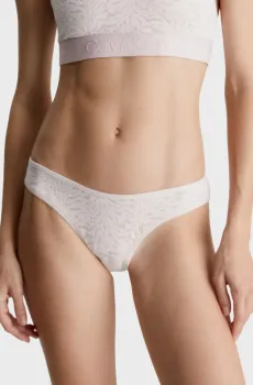 Женские розовые трусики BIKINI Розовый XL Calvin Klein 000QF7348E