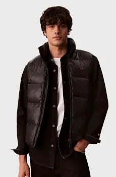 Мужской черный жилет SVLSS GLOSSY Черный L Calvin Klein Jeans LV04RH504G
