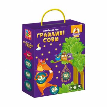 Настольная игра Vladi Toys Игривые совы. Вижу слово! 18.5*5.5*22.5 см, от 6 лет, 99 фишек (VT8033-08) Настольная игра Vladi Toys Игривые совы. Вижу слово! 18.5*5.5*22.5 см, от 6 лет, 99 фишек (VT8033-08)