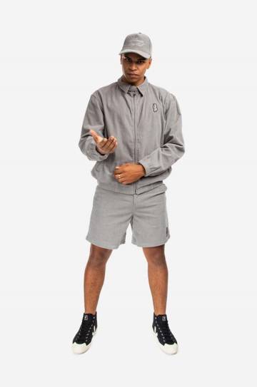 Вельветовая куртка Billionaire Boys Club Corduroy Harrington Jacket цвет серый переходная B22204-GREY Вельветовая куртка Billionaire Boys Club Corduroy Harrington Jacket цвет серый переходная B22204-GREY