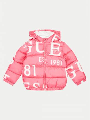 Guess Пуховик H4BT00 WCFM0 Рожевий Regular Fit Guess Пуховик H4BT00 WCFM0 Рожевий Regular Fit