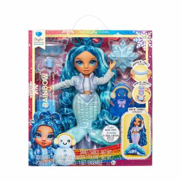 Детская кукла Rainbow High Winter Wonderland Скайлер, с аксессуарами, 28 см, от 4 лет (120834) Детская кукла Rainbow High Winter Wonderland Скайлер, с аксессуарами, 28 см, от 4 лет (120834)