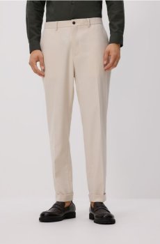 Reserved - Костюмні штани з додаванням віскози - бежевий - 452FH-08X