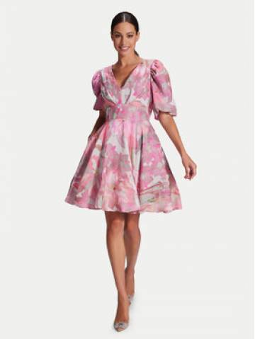 Swing Коктейльна сукня 5AG26000 Рожевий Regular Fit Swing Коктейльна сукня 5AG26000 Рожевий Regular Fit