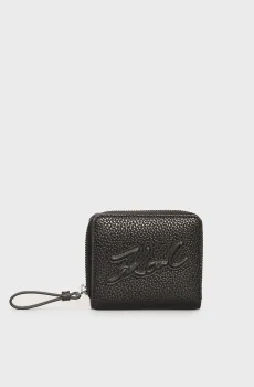 Женский черный кошелек Черный ONESIZE Karl Lagerfeld 245W3235