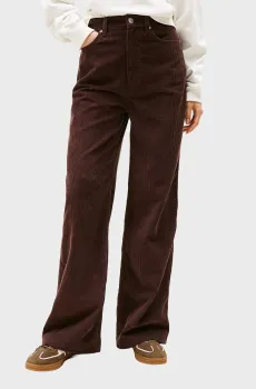 Женские коричневые вельветовые брюки CLAIRE Коричневый 26-32 Tommy Jeans DW0DW21700