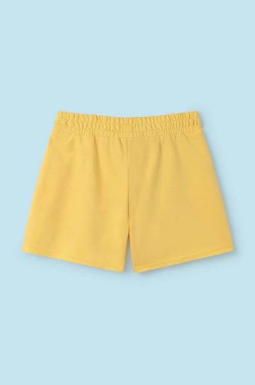 Детские шорты Mayoral цвет жёлтый однотонные