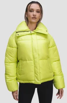Женская салатовая куртка Салатовый L HUGO 50522386;734