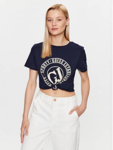 Guess Футболка Debora V3YI07 I3Z14 Cиній Regular Fit Guess Футболка Debora V3YI07 I3Z14 Cиній Regular Fit