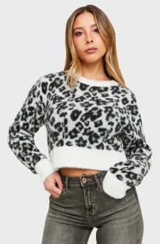 Женский джемпер с узором Разноцветный S Tally Weijl SPUNYJAREL