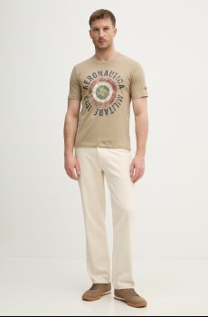 Хлопковая футболка Aeronautica Militare