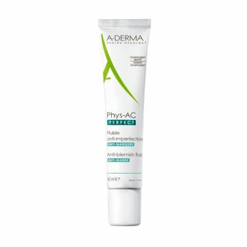 Уценка! Флюид для лица A-Derma Biology AC Perfect Anti-Blemish Fluid против угревой сыпи, 40 мл Уценка! Флюид для лица A-Derma Biology AC Perfect Anti-Blemish Fluid против угревой сыпи, 40 мл