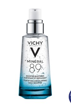 Ежедневный гель-бустер Vichy Mineral 89 для повышения упругости и увлажнения кожи лица, 50 мл
