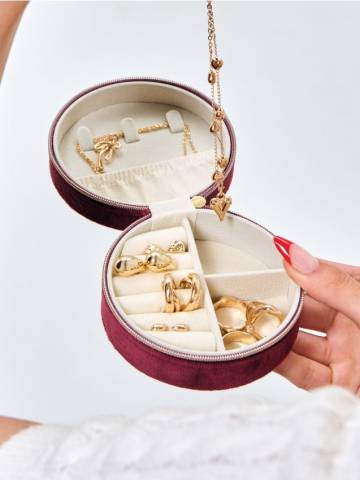 Скринька для прикрас - буряковий