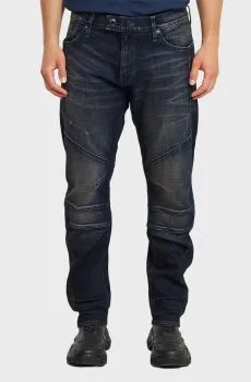 Мужские темно-синие джинсы Moto Cross Синий 36-34 G-Star RAW D25364,C051
