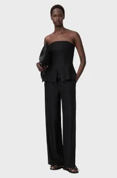 Женские черные брюки CHARLEY Черный 8 AllSaints W050QE