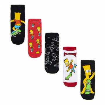 Cropp - 5 пачка шкарпеток The Simpsons - червоний Cropp - 5 пачка шкарпеток The Simpsons - червоний