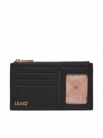 Liu Jo Чохол для кредиток Ecs AF4274 E0087 Чорний Liu Jo Чохол для кредиток Ecs AF4274 E0087 Чорний