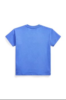 Детская хлопковая футболка Polo Ralph Lauren