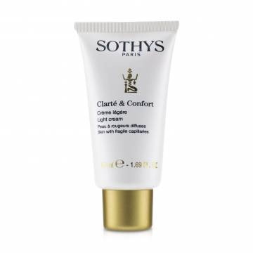 Легкий крем для лица Sothys Light Cream для кожи с хрупкими капиллярами, 50 мл