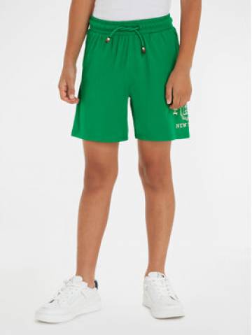 Tommy Hilfiger Спортивні шорти Monogram Wreath KB0KB09002 M Зелений Regular Fit Tommy Hilfiger Спортивні шорти Monogram Wreath KB0KB09002 M Зелений Regular Fit
