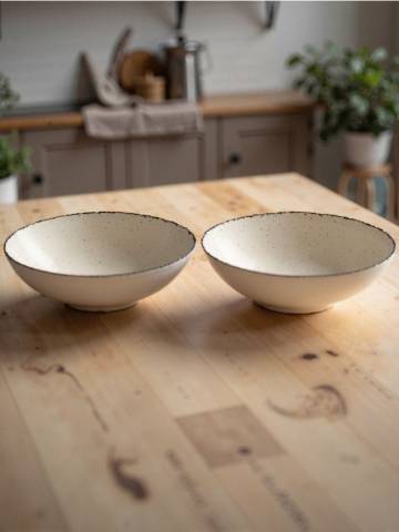 Миски, 2 шт. - білий