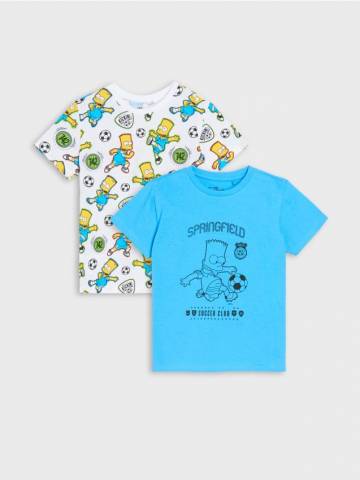 Футболки, 2 шт. The Simpsons - різнобарвний Футболки, 2 шт. The Simpsons - різнобарвний
