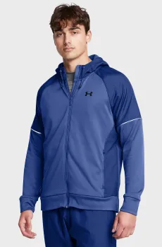 Мужское синее худи UA AF Storm FZ Hoodie Синий L Under Armour 1373781-432