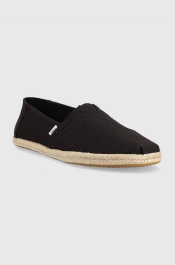 Эспадрильи Toms Alpargata Rope цвет чёрный 10019894 Эспадрильи Toms Alpargata Rope цвет чёрный 10019894