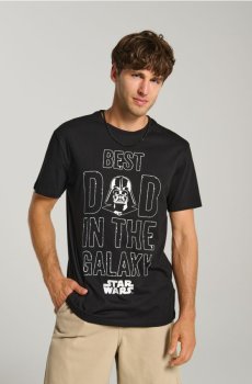 Футболка з принтом Star Wars - чорний