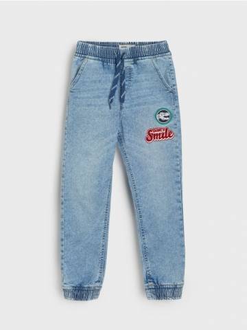 Джинси jogger - синій