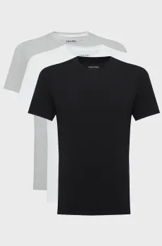 Мужская футболка (3 шт) CREW NECK Разноцветный L Calvin Klein LV00NB4185