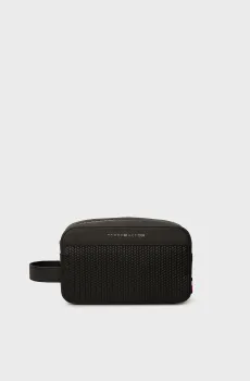 Мужской черный несессер WOVEN Черный ONESIZE Tommy Hilfiger AM0AM13838