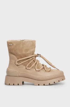 Женские бежевые замшевые полусапоги PISANA KYOTO Бежевый 38 Mexx MITY1705443W-01