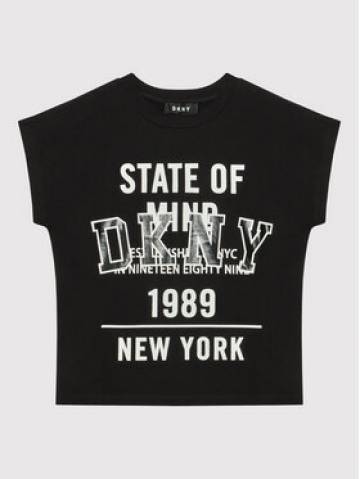 DKNY Футболка D35S01 M Чорний Relaxed Fit DKNY Футболка D35S01 M Чорний Relaxed Fit