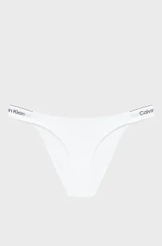 Женские белые трусики STRING BIKINI Белый S Calvin Klein LV00QF8671