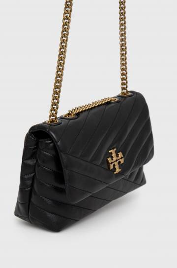 Кожаная сумочка Tory Burch цвет чёрный Кожаная сумочка Tory Burch цвет чёрный